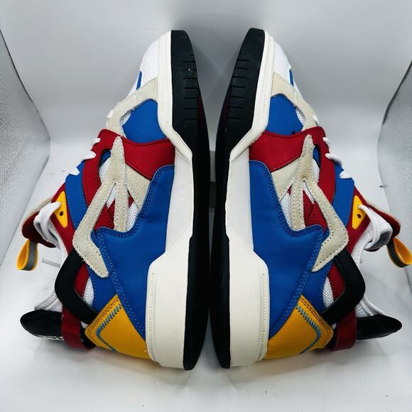 FILA Hallasan Saga V2 Abstract 1FM01735-150 White Red Blue Men’s Sneakers 9 US - Picture 5 of 7